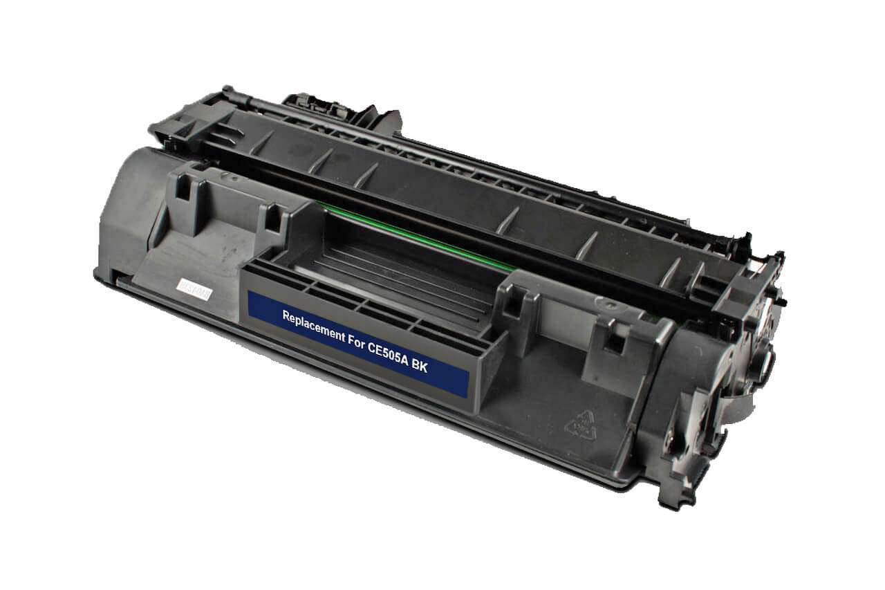 Renewable Replacement For HP 05A (CE505A) Black, Toner Cartridge, 2.3K Yield