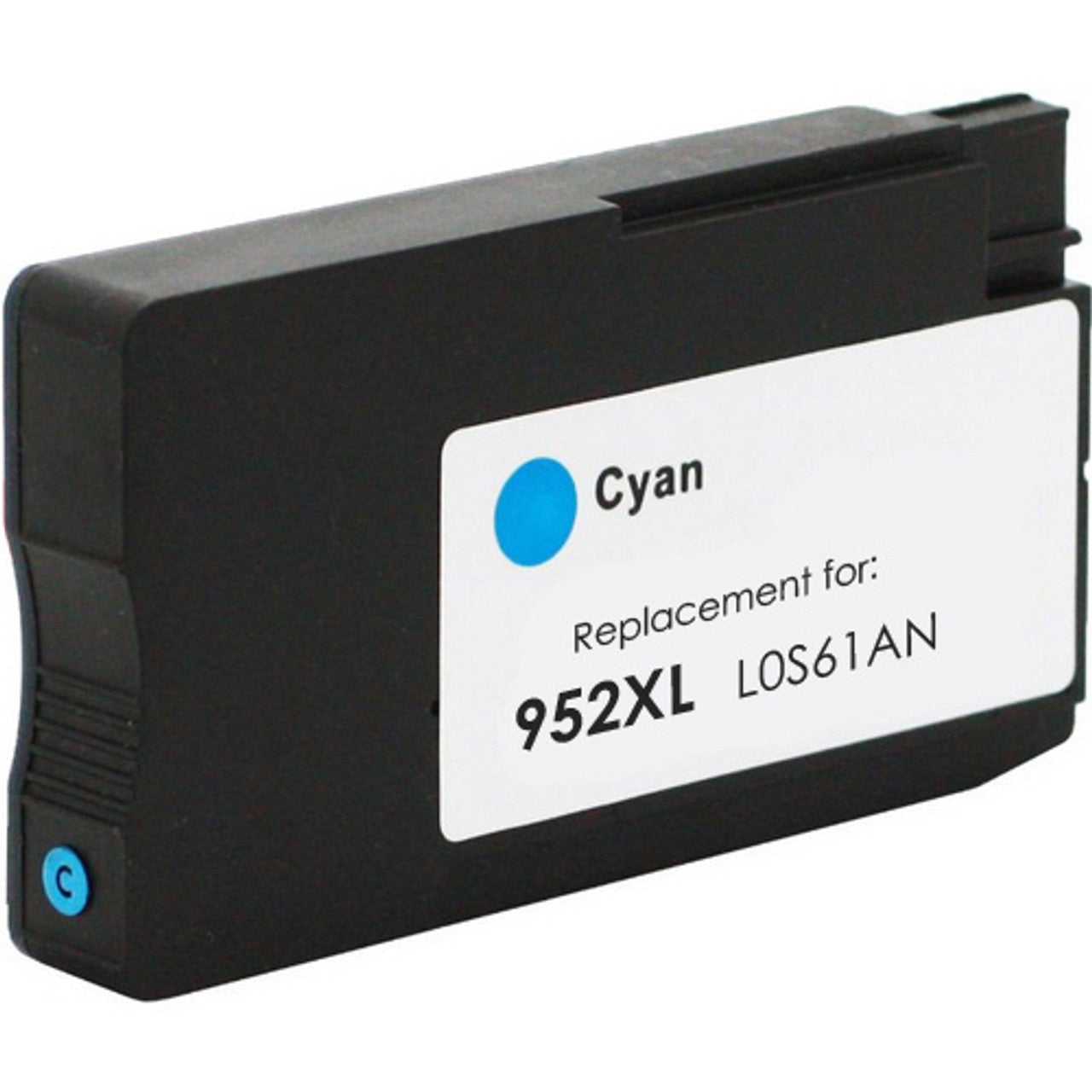 Renewable Replacement For HP 952XL (L0S61AN) Cyan, Ink Cartridge, High Yield