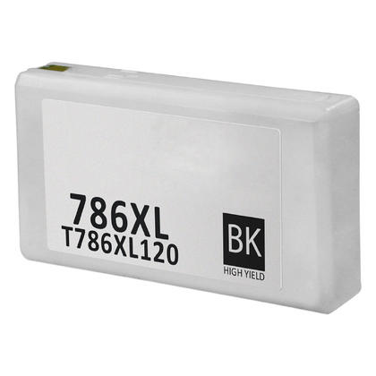 Renewable Replacement For Epson 786XL (T786XL120) Ink Cartridge, Black, 2.6K Ultra High Yield