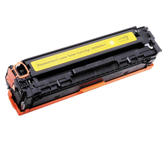 Renewable Replacement For Canon 131 (6269B001AA) Yellow, Toner Cartridge, 1.5K Yield