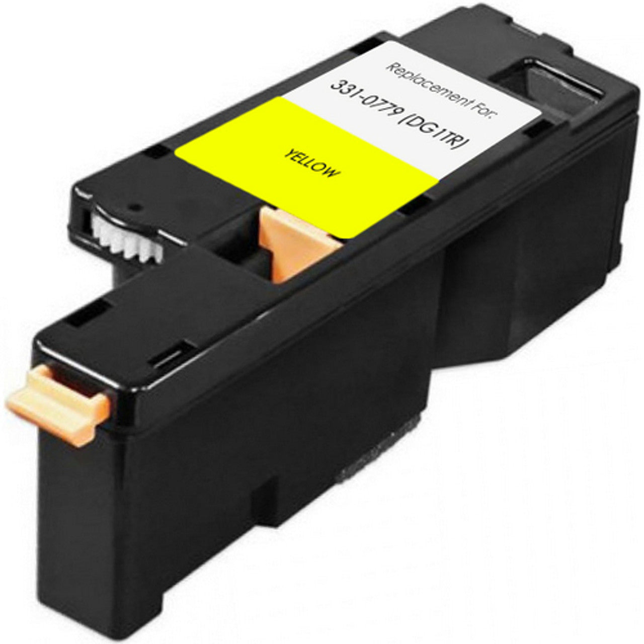 Renewable Replacement For Dell 1250C (331-0779) Yellow, Ink Cartrridge, 1.4K High Yield