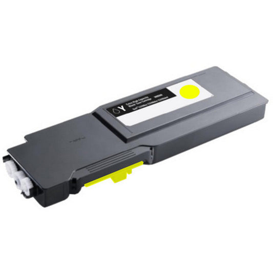Renewable Replacement For Dell C3760 (331-8430) Yellow, Toner Cartridge, 9K Extra High Yield