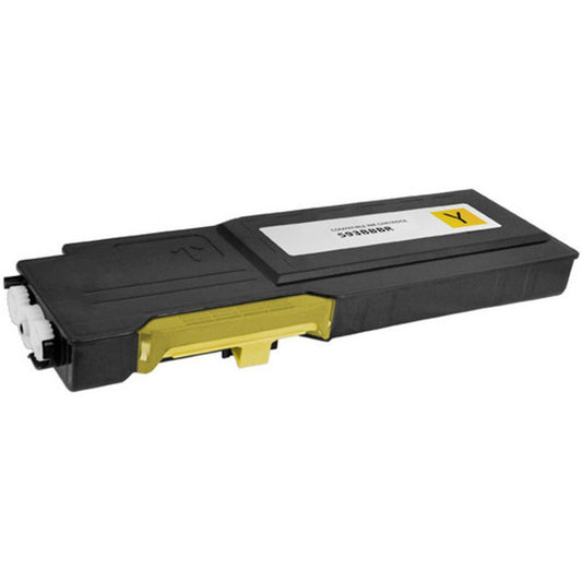 Renewable Replacement For Dell C2660 (593-BBBR) Yellow, Toner Cartridge, 4K Yield