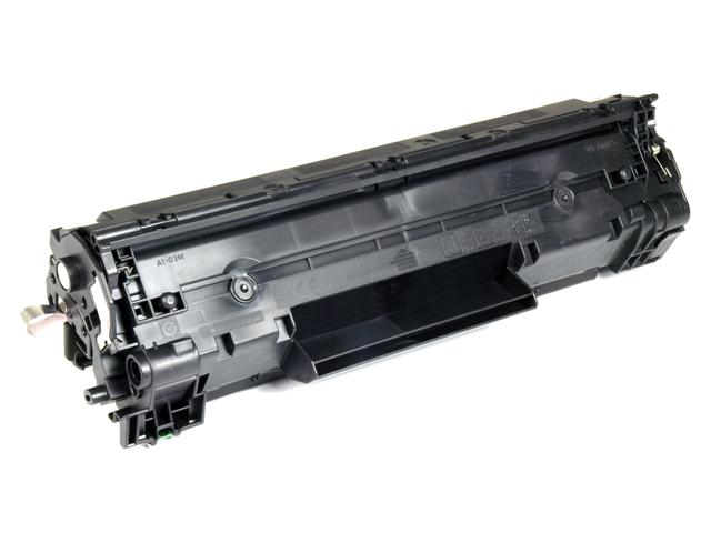 Renewable Replacement For HP 36A (CB436A) Black, Toner Cartridge, 2K Yield