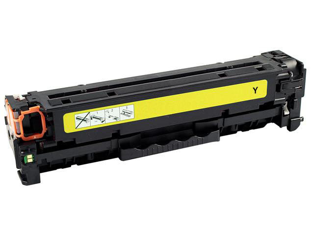 Renewable Replacement For HP 304A (CC532A) Yellow, Toner Cartridge, 2.8K Yield