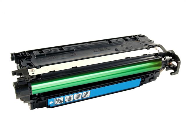 Renewable Replacement For HP 648A (CE261A) Cyan, Toner Cartridge, 11K Yield