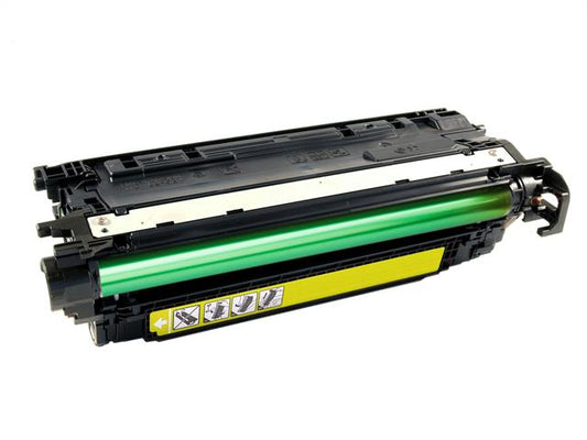 Renewable Replacement For HP 648A (CE262A) Yellow, Toner Cartridge, 11K Yield