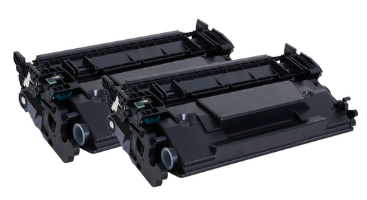 Renewable Replacement For HP 26X (CF226X) Black, Toner Cartridge, 9K High Yield *2 Pack*