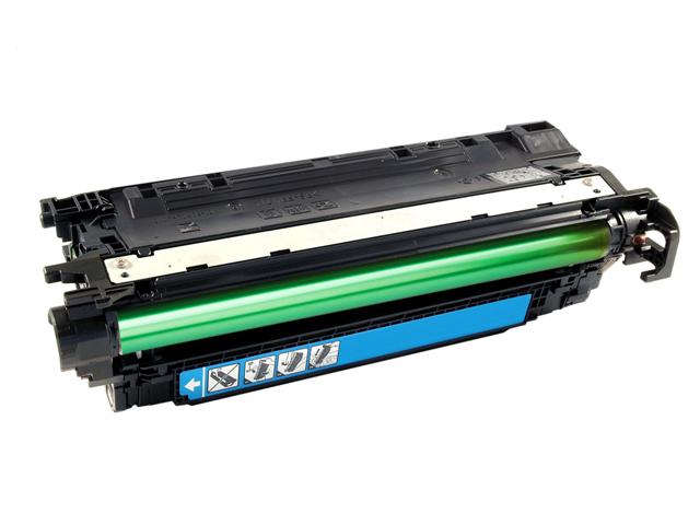 Renewable Replacement For HP 655A (CF451A) Cyan, Toner Cartridge, 10.5K Yield