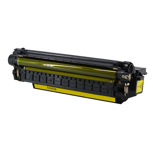 Renewable Replacement For HP 657X (CF472X) Yellow, Toner Cartridge, 23K High Yield