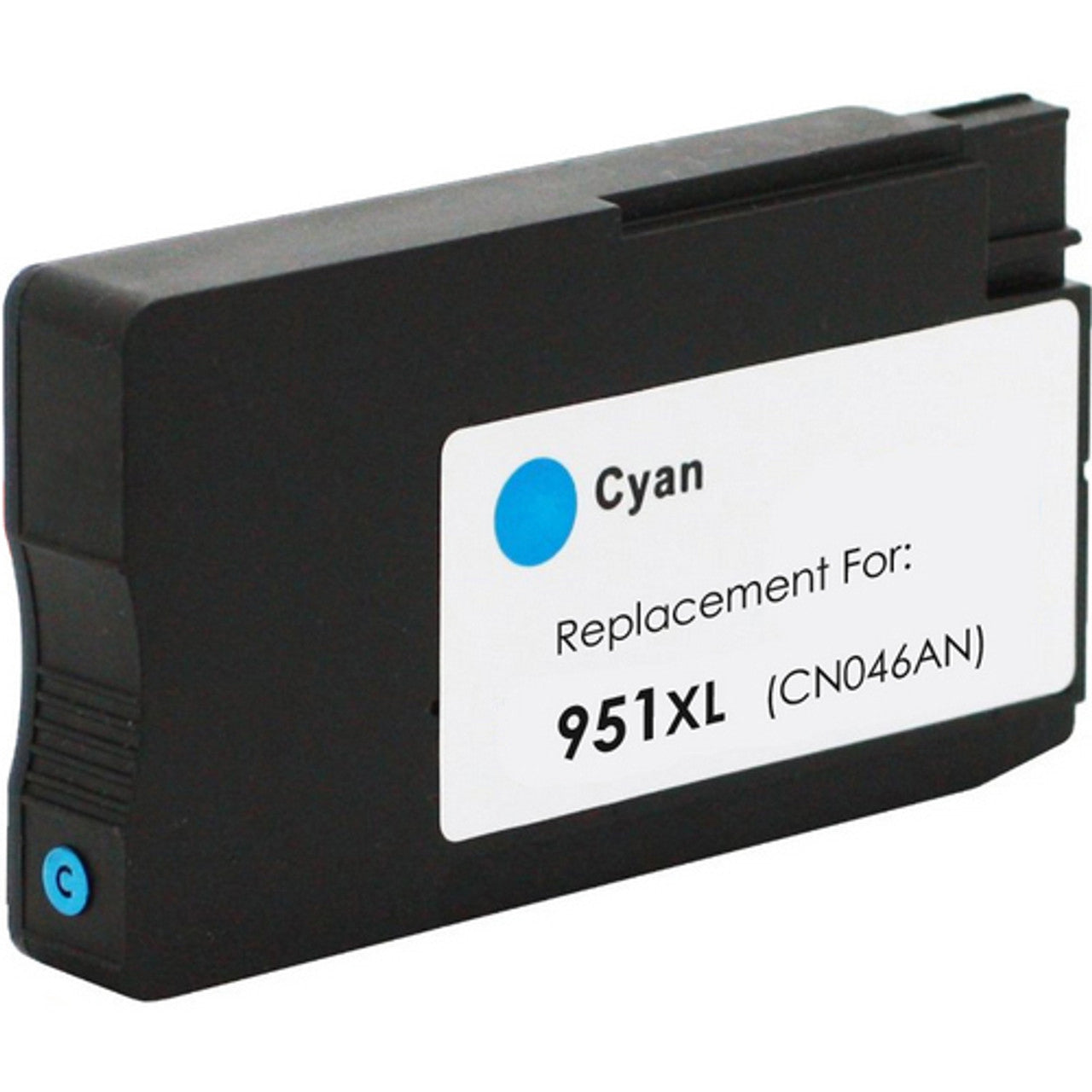 Renewable Replacement For HP 951XL (CN046AN,CN050AN) Cyan, Ink Cartridge, High Yield