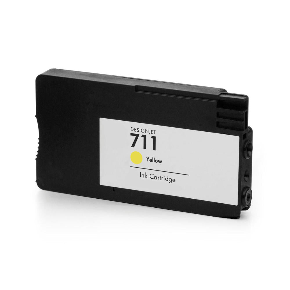 Renewable Replacement For HP 711 (CZ132A) Yellow, Ink Cartridge