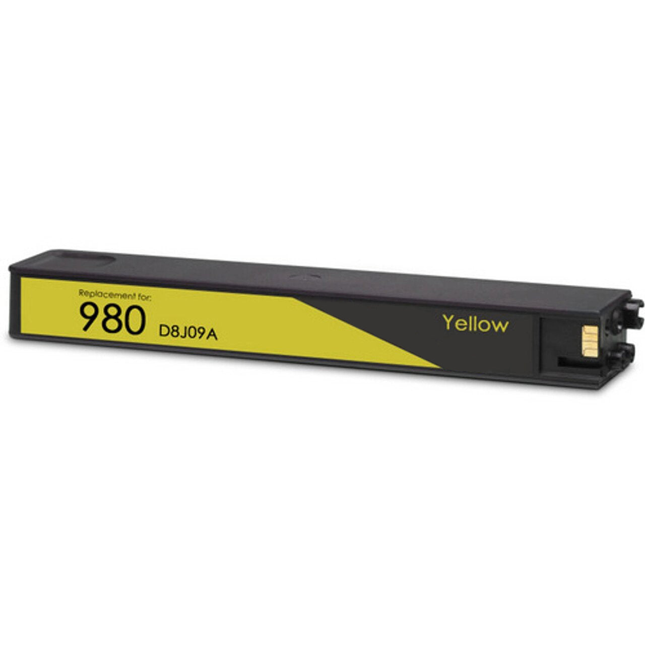 Renewable Replacement For HP 980 (D8J09A) Yellow, Ink Cartridge-New Chip