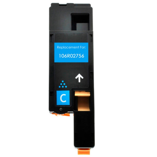 Renewable Replacement For Xerox PHASER 6020 / 6022 (106R02756) Cyan, Toner Cartridge, 1K Yield