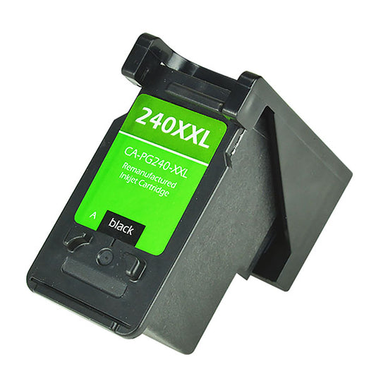 Renewable Replacement For Canon PG-240XXL (5204B001) Black, Ink Cartridge, Extra High Yield