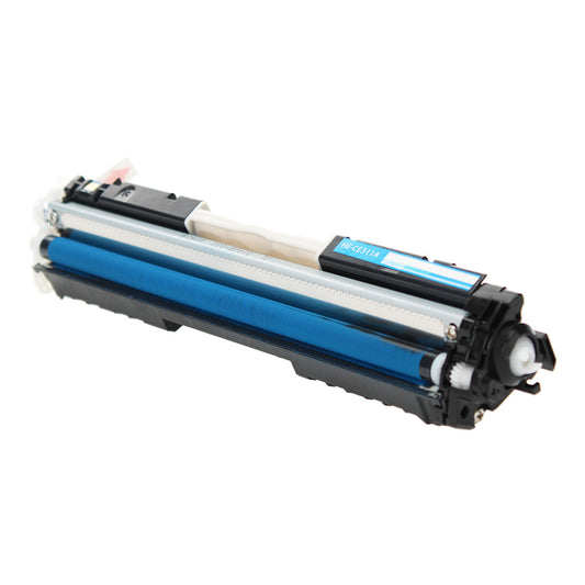 Renewable Replacement For HP 126A (CE311A) Cyan, Toner Cartridge, 1K Yield