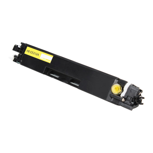 Renewable Replacement For HP 126A (CE312A) Yellow, Toner Cartridge, 1K Yield