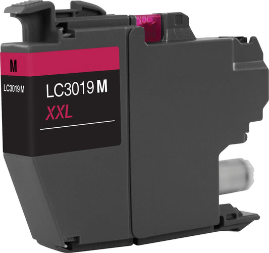 Renewable Replacement For Brother LC3019 Magenta, Ink Cartridge, Super High Yield