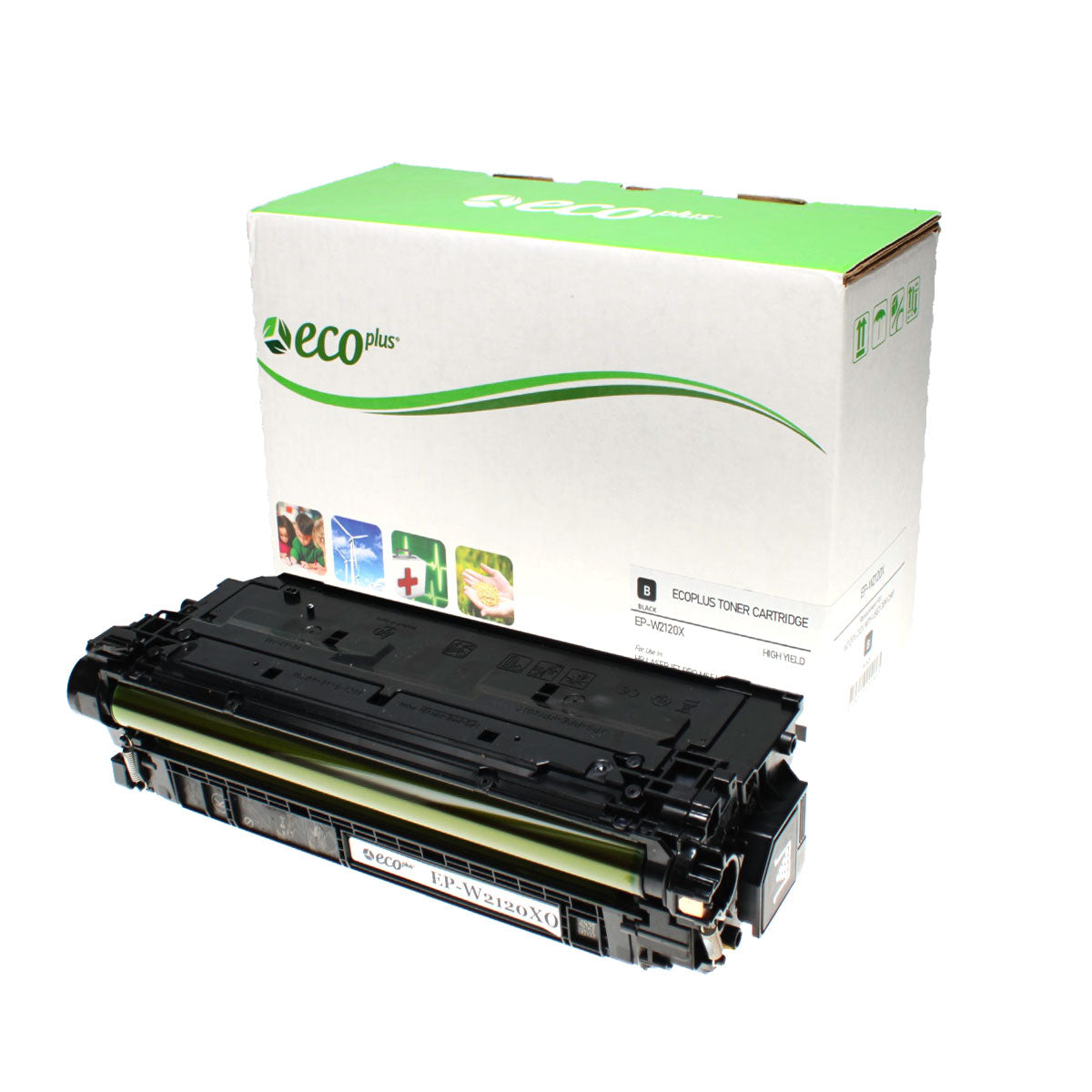 Renewable Replacement For HP 212X (W2120X) Black, Toner Cartridge, 13K High Yield