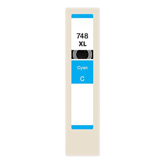 Renewable Replacement For Epson 748XL (T748XL220) Ink Cartridge, Cyan, 4K High Yield