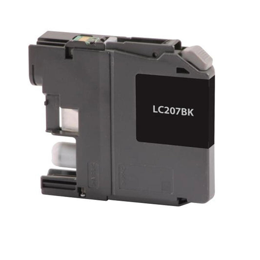 Renewable Replacement For Brother LC207XXL Black, Ink Cartridge