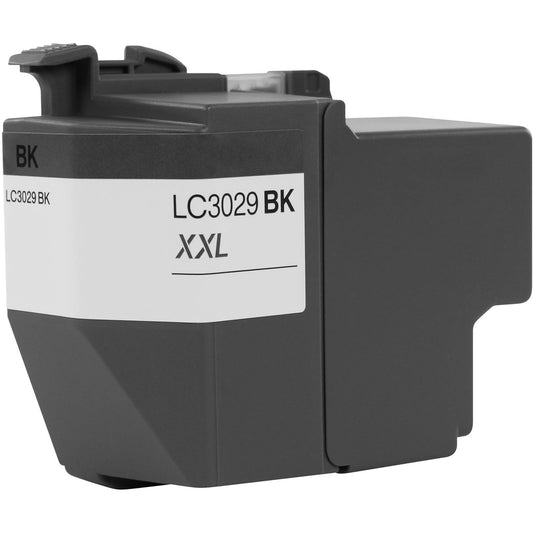 Renewable Replacement For Brother LC3029 Black, Ink Cartridge, Super High Yield