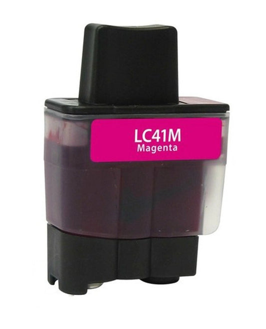 Renewable Replacement For Brother LC41 Magenta, Ink Cartridge
