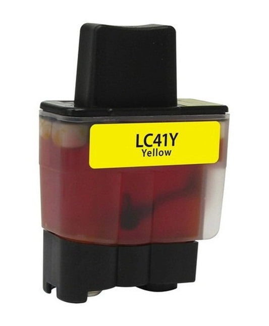Renewable Replacement For Brother LC41 Yellow, Ink Cartridge