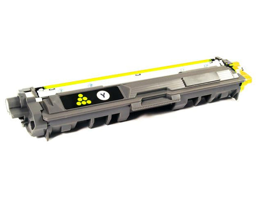 Renewable Replacement For Brother TN221 (TN221Y) Yellow, Toner Cartridge, 1.4K Yield