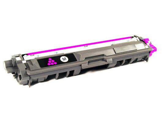 Renewable Replacement For Brother TN225 (TN225M) Magenta, Toner Cartridge, 2.2K High Yield