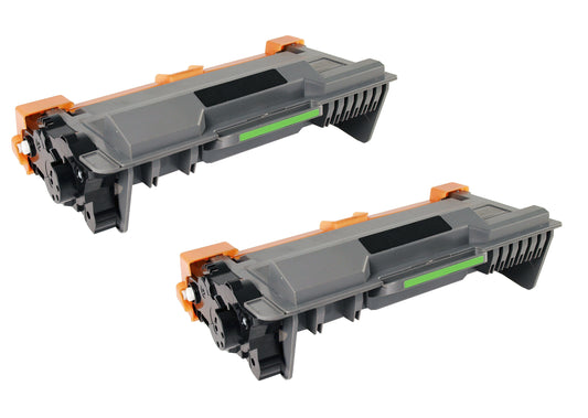 Renewable Replacement For Brother TN850 (TN850 TN820) Black, Toner Cartridge, 8K High Yield *2 Pack*