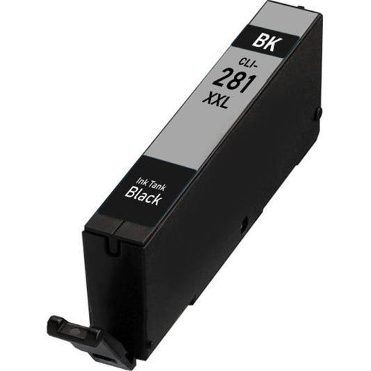 Renewable Replacement For Canon CLI-281XXL (1983C001) Black, Ink Cartridge, Super High Yield