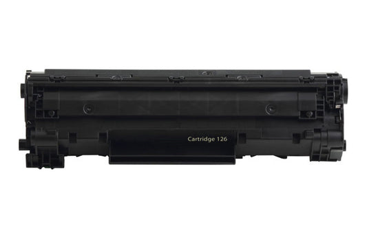 Renewable Replacement For Canon CRG-126 (3483B001AA) Black, Toner Cartridge, 2.1K Yield