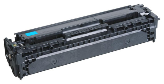 Renewable Replacement For HP 125A (CB541A) Cyan, Toner Cartridge, 1.4K Yield