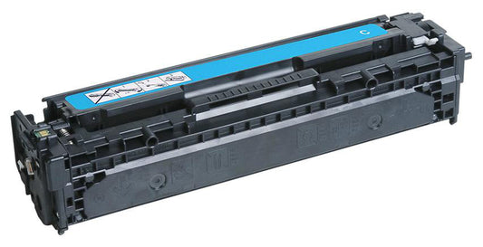 Renewable Replacement For HP 128A (CE321A) Cyan, Toner Cartridge, 1.3K Yield