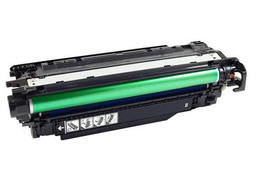 Renewable Replacement For HP 507A (CE400A) Black, Toner Cartridge, 5.5K Yield