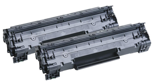 Renewable Replacement For HP 83A (CF283A) Black, Toner Cartridge, 1.5K Yield *2 Pack*