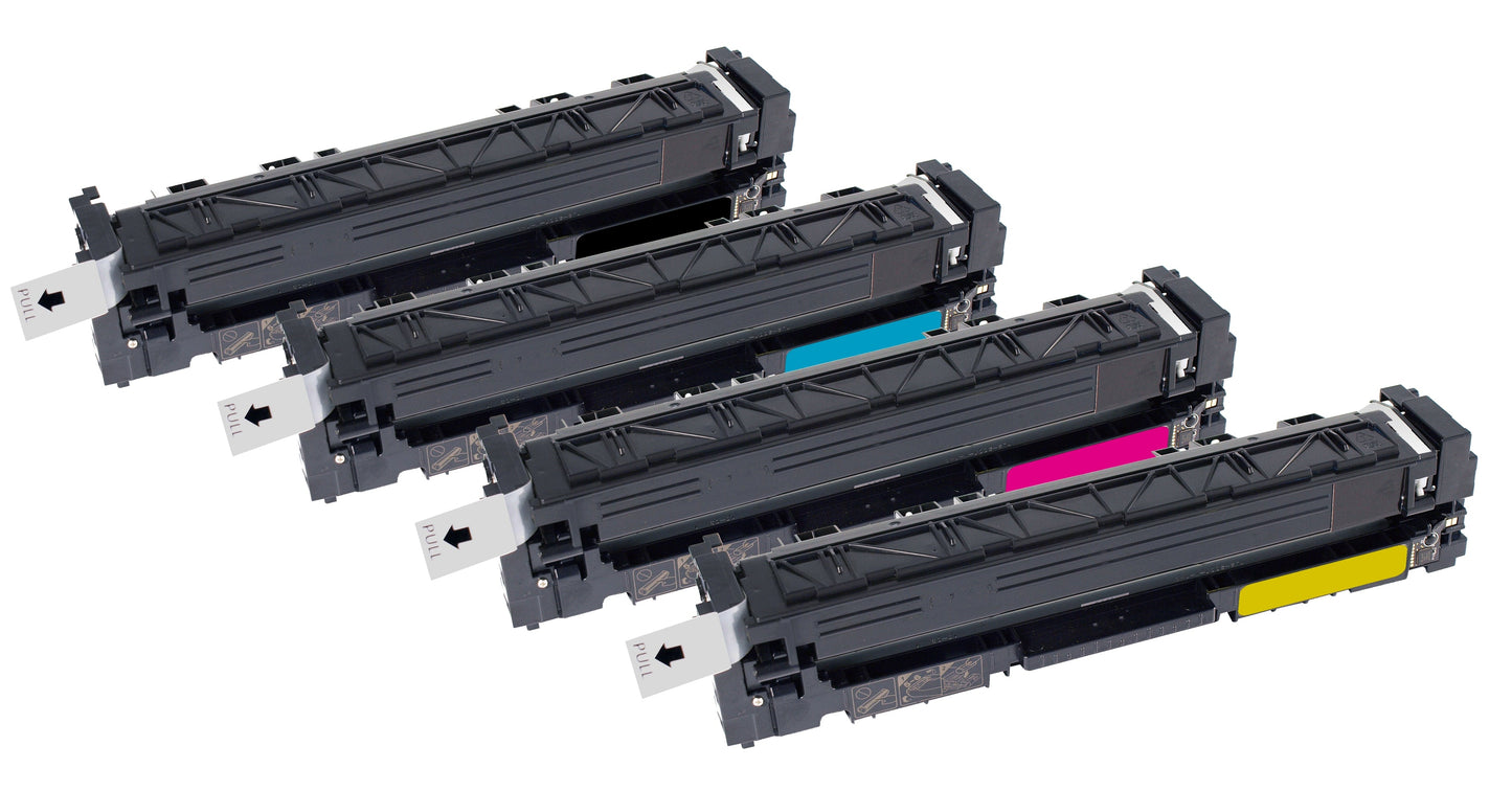 Renewable Replacement For HP 201X (CF400X, CF401X, CF402X, CF403X) Black/Color, Toner Kit, 2.8K/2.3K High Yield