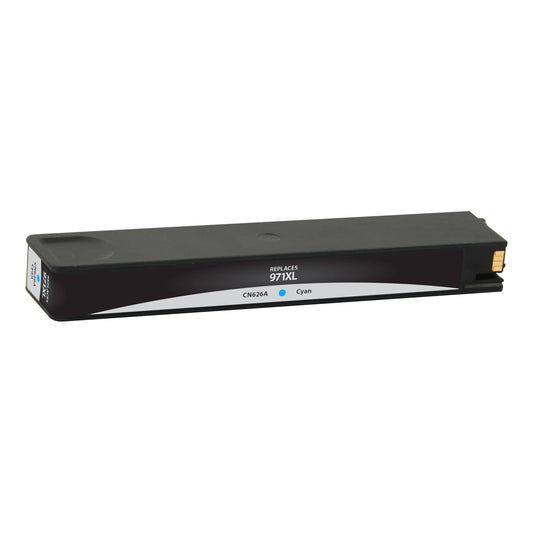 Renewable Replacement For HP 971XL (CN626AM) Cyan, Ink Cartridge-New Chip, High Yield