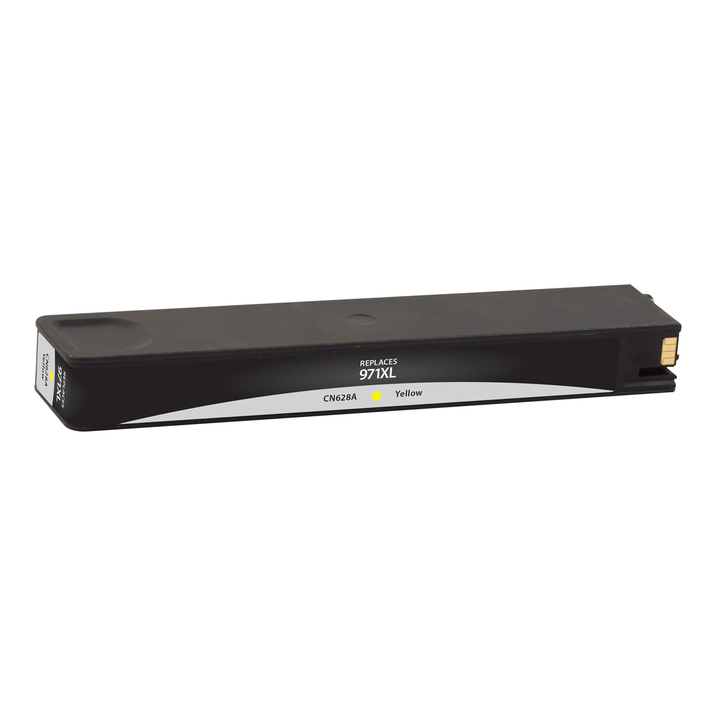 Renewable Replacement For HP 971XL (CN628AM) Yellow, Ink Cartridge-New Chip, High Yield