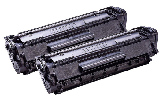 Renewable Replacement For HP 12A (Q2612A) Black, Toner Cartridge, 2K Yield, Black *2
