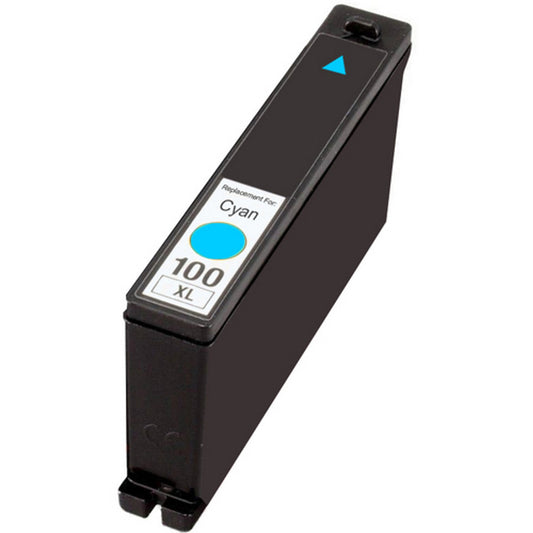 Renewable Replacement For Lexmark 100XL (14N1069) Cyan, Ink Cartridge