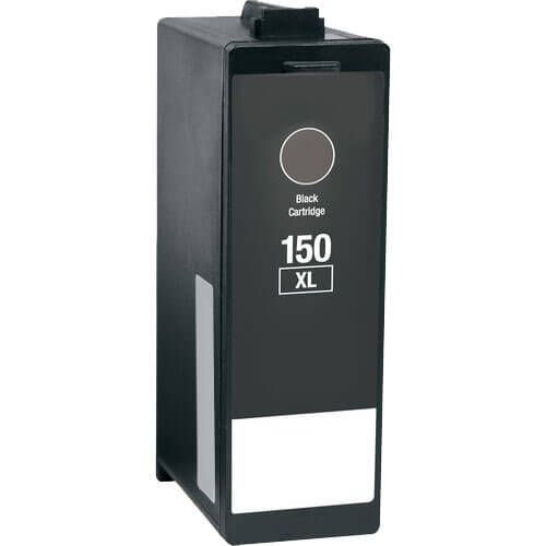 Renewable Replacement For Lexmark 150XL (14N1614) Black, Ink Cartridge, High Yield