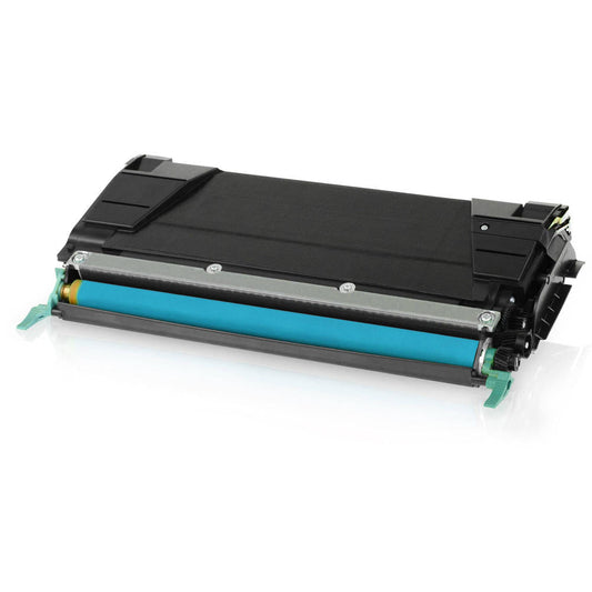 Renewable Replacement For Lexmark C748H1CG (X748H1CG) Cyan, Toner Cartridge, 10K High Yield