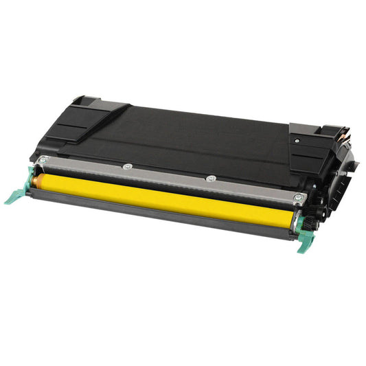 Renewable Replacement For Lexmark C748H1YG (X748H1YG) Yellow, Toner Cartridge, 10K High Yield