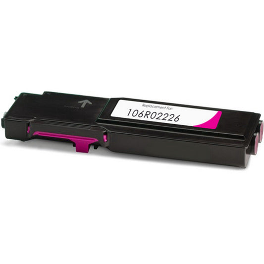 Renewable Replacement For Xerox PHASER 6600 / WORKCENTRE 6605 (106R02226) Magenta, Toner Cartridge, 6K High Yield