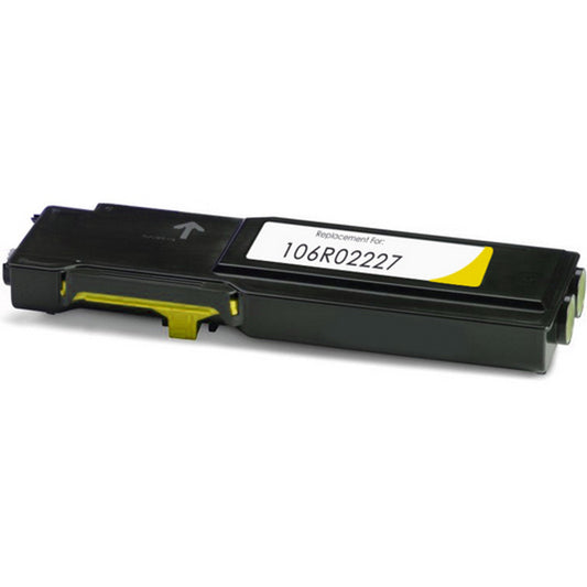 Renewable Replacement For Xerox PHASER 6600 / WORKCENTRE 6605 (106R02227) Yellow, Toner Cartridge, 6K High Yield